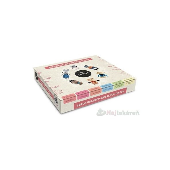 LEROS KOLEKCIA DETSKÝCH ČAJOV, 6x5ks 1set