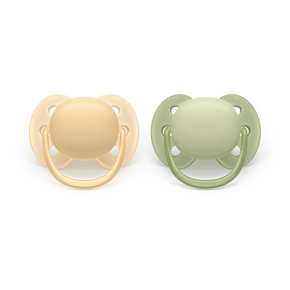 Philips AVENT Cumlík Ultra soft neutral 6-18 m 2 ks