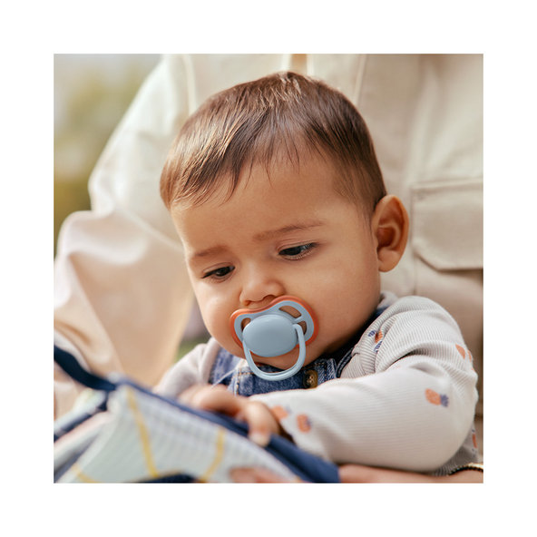Philips AVENT Cumlík Ultra air 0-6 m modrý/zelený 2ks