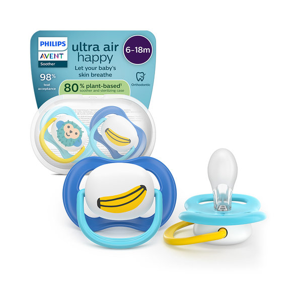 Philips AVENT CUMLÍK Ultra air 6-18 m chlapec 2ks