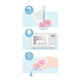 Philips AVENT CUMLÍK Ultra air 6-18 m chlapec 2ks