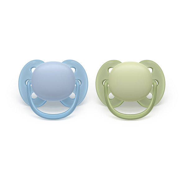 Philips AVENT Cumlík Ultrasoft Premium chlapec 0-6 m 2 ks