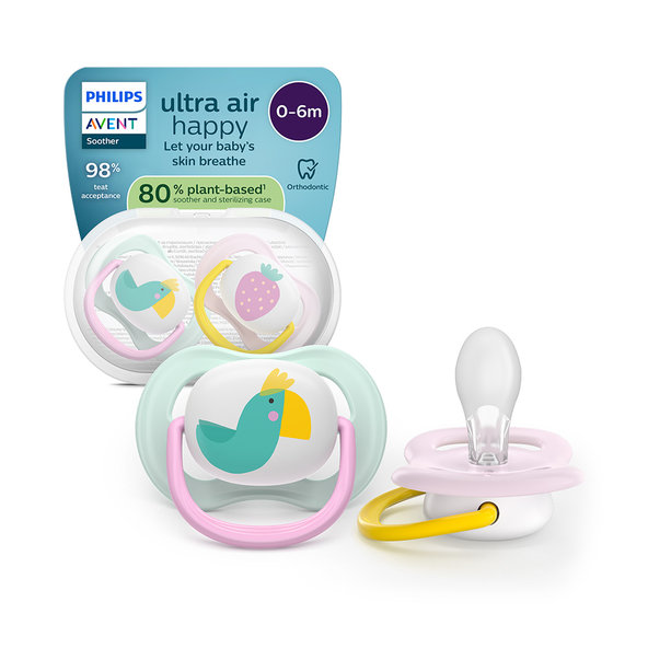 Philips AVENT Cumlík Ultra air dievča 0-6 m 2 ks