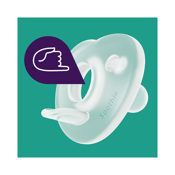 Philips AVENT Cumlík Soothie dievča 0-6m 2 ks