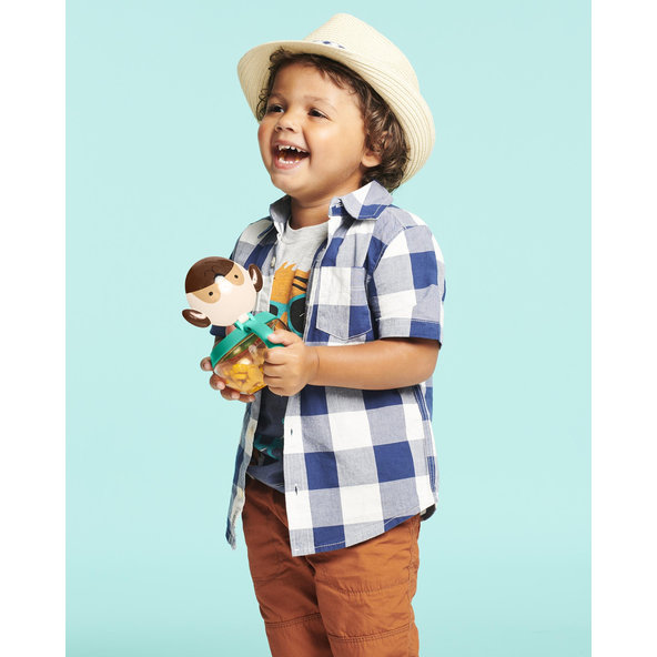 SKIP HOP Zoo Nádoba na sušienky Mopslík 12m+