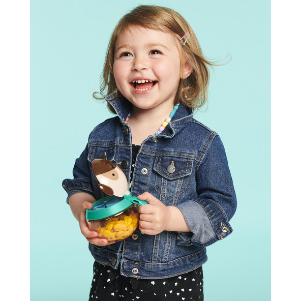 SKIP HOP Zoo Nádoba na sušienky Mopslík 12m+