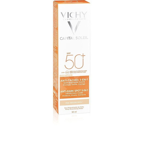 VICHY Capital Soleil SPF 50+ krém proti tmavým škvrnám 50ml