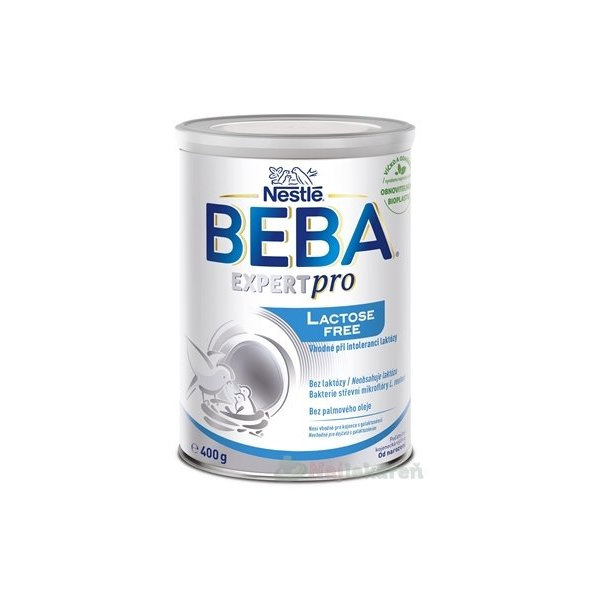 BEBA EXPERT pro Lactose free (od narodenia) počiatočná dojčenská výživa 400g