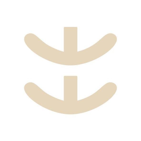 NewGel+ Béžová náplasť v tvare kotvy (2ks) NG-126