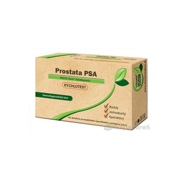 VITAMIN STATION Rýchlotest Prostata PSA samodiagnostický test z krvi, 1set
