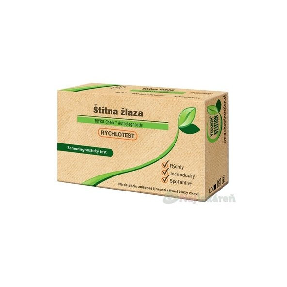 VITAMIN STATION Rýchlotest Štítna žľaza samodiagnostický test z krvi, 1set