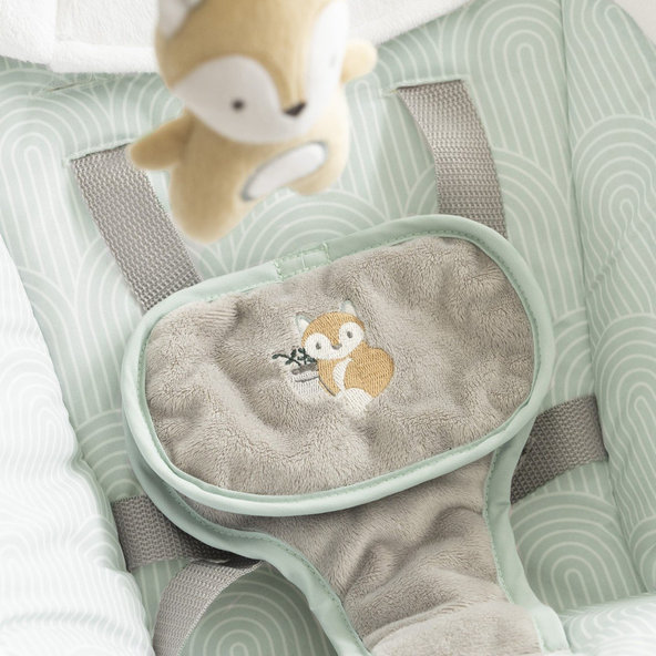 INGENUITY Hojdačka vibrujúca s melódiou USB Dual-Direction AnyWay Sway™  Ray™ 0+, do 9 kg