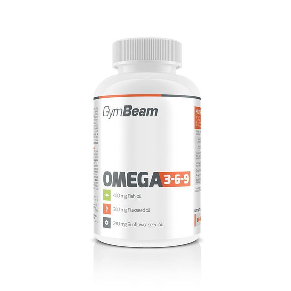 Omega 3-6-9 - GymBeam, 120cps