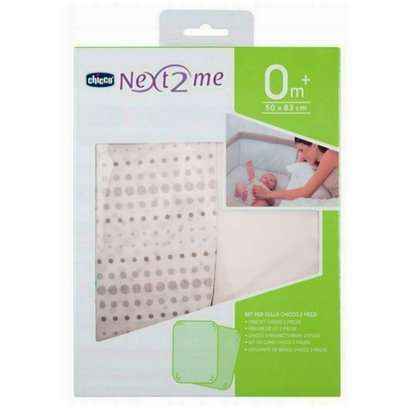 CHICCO Plachta na postieľku Next2Me 2 kusy - Air