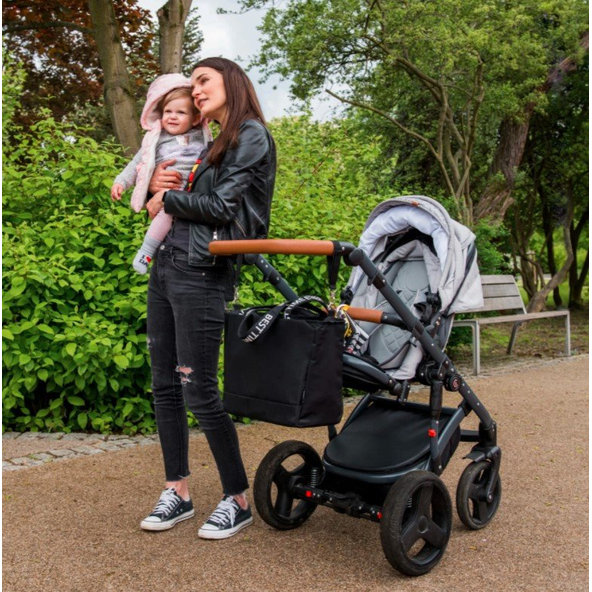 BABYONO Taška prebaľovacia Best Time Ever Black