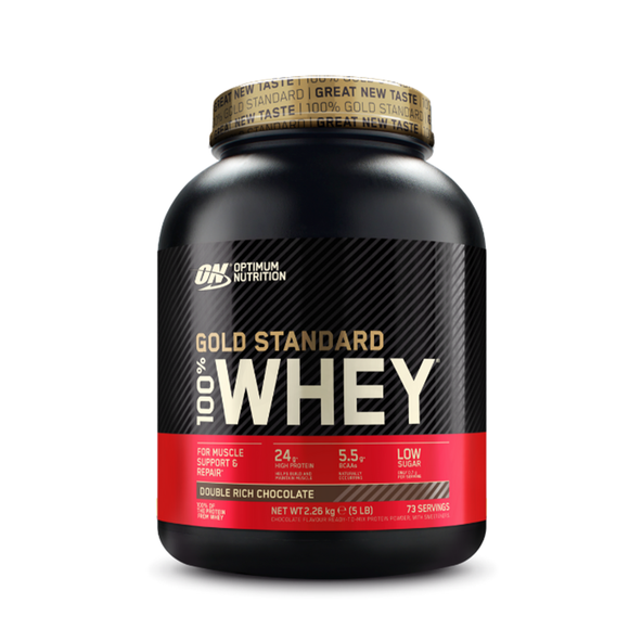 Proteín 100% Whey Gold Standard - Optimum Nutrition, francúzsky vanilkový krém, 910g