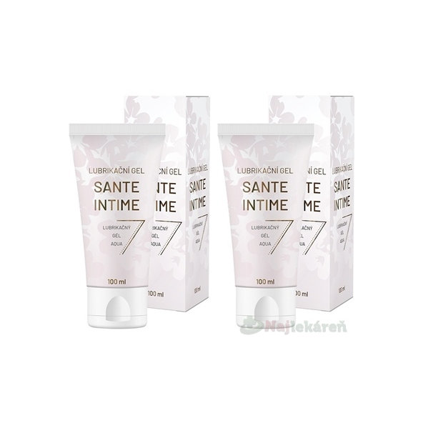 Pharma Activ Lubrikačný gél SANTE INTIME 2x100 ml