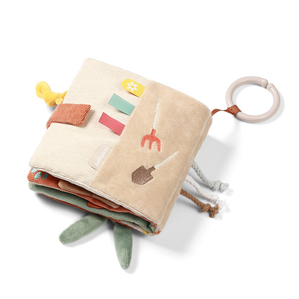 BABYONO Knižka senzorická Cow Bingo 0m+ 1ks