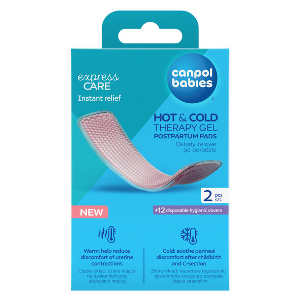 Canpol Babies Hot&Cold popôrodné gélové vložky 2 ks