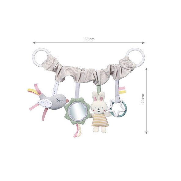 BABYONO Hrazdička závesná Nature 0m+ 1ks