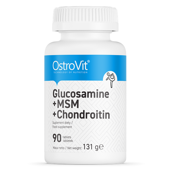 Glukosamín + MSM + Chondroitín - OstroVit, 90tbl