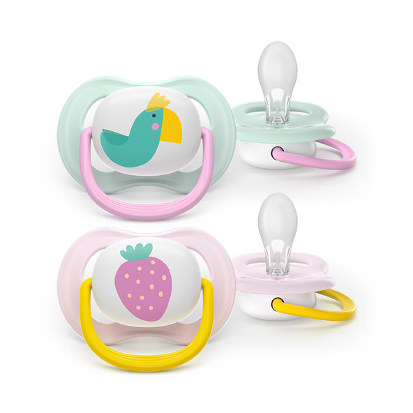 Philips AVENT Cumlík Ultra air dievča 0-6 m 2 ks