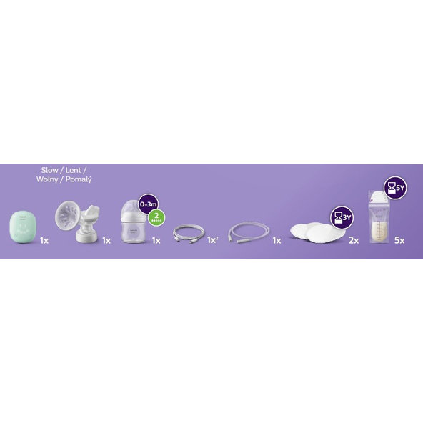 Philips Avent Essential elektrická odsávačka materského mlieka SCD323/20
