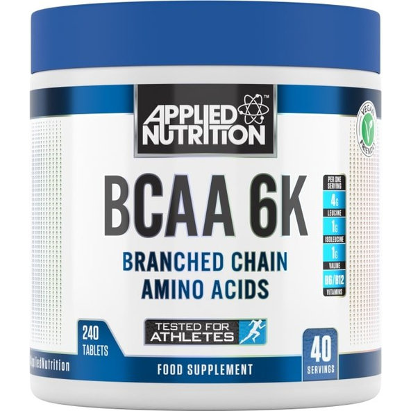 BCAA 6K 4:1:1 - Applied Nutrition, 240tbl
