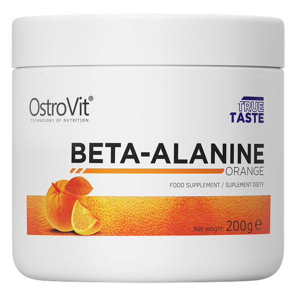 Beta-Alanine - OstroVit, príchuť pomaranč, 200g