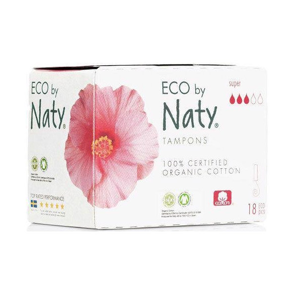 NATY NATURE Tampóny dámske Super 18ks