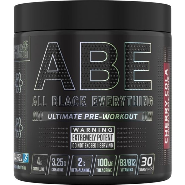 ABE - All Black Everything - Applied Nutrition, príchuť candy ice blast, 315g