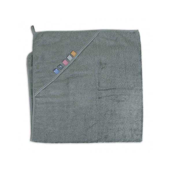 CEBA Osuška s kapucňou EcoVero Line 100x100 Green Milieu Ceba