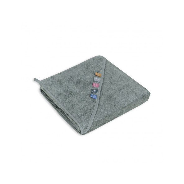 CEBA Osuška s kapucňou EcoVero Line 100x100 Green Milieu Ceba