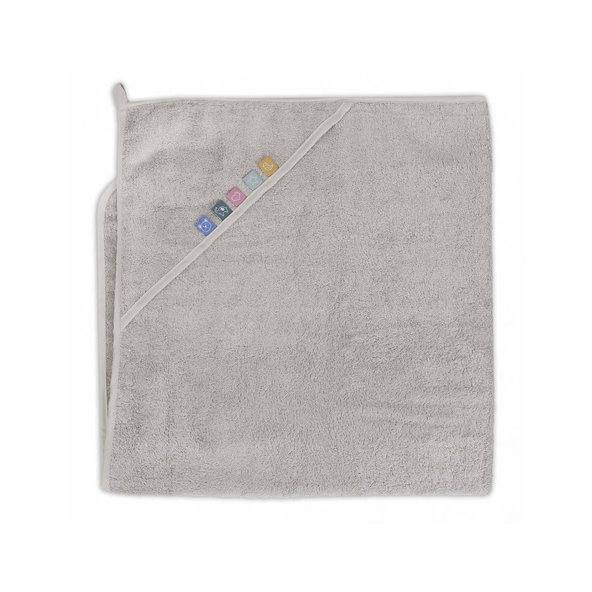 CEBA Osuška s kapucňou EcoVero Line 100x100 Moonbeam Ceba