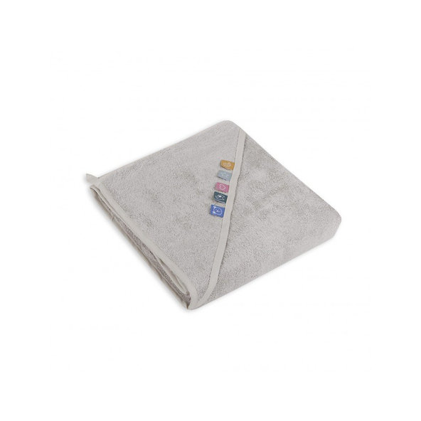 CEBA Osuška s kapucňou EcoVero Line 100x100 Moonbeam Ceba