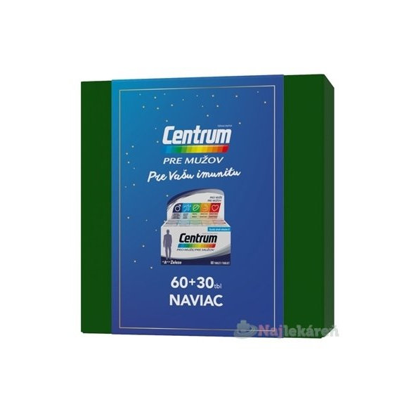 Centrum pre mužov (Vianočný balíček) 60+30tbl