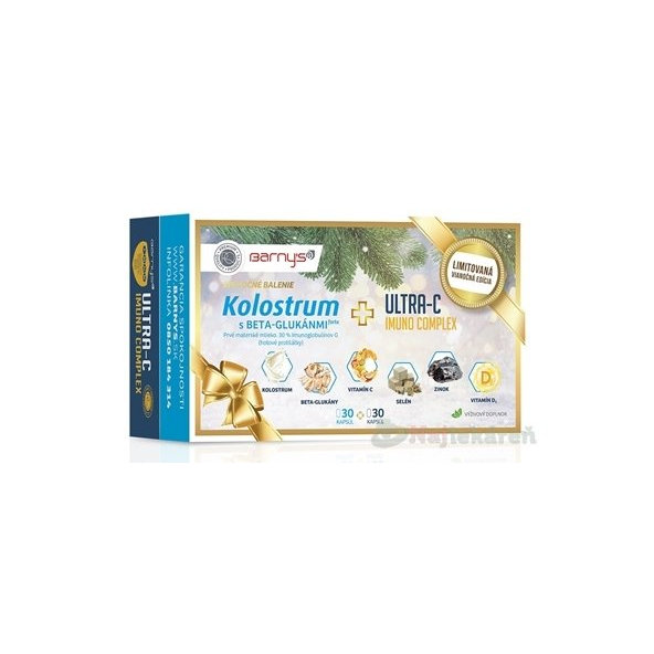 Barny's KOLOSTRUM s beta-glukánmi + ULTRA-C IMUNO