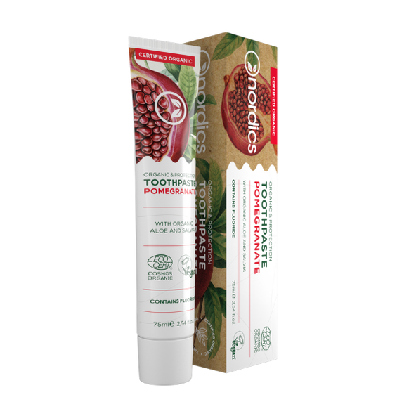 Zubná pasta NORDICS granátové jablko 75 ml