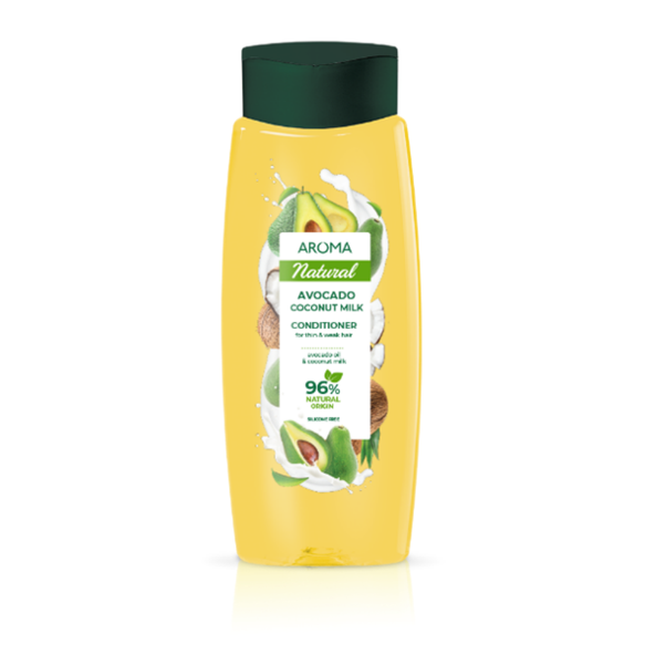 Kondicionér na jemné a slabé vlasy Avocado & Coconut Milk Aroma 400 ml