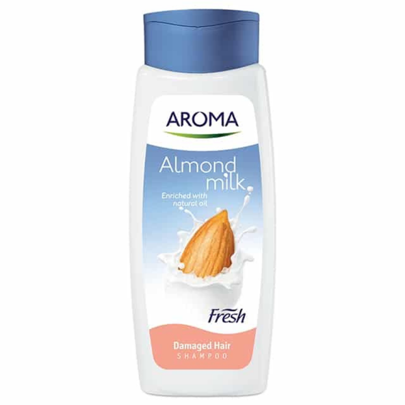 Šampón pre poškodené vlasy Almond Milk Aroma 400 ml