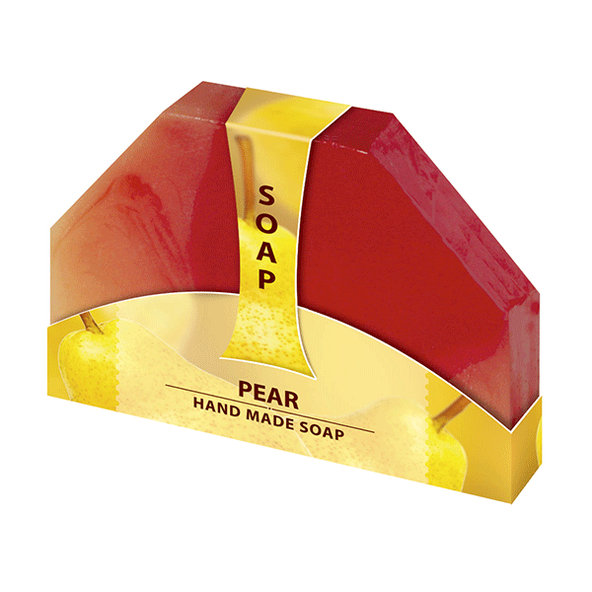 Glycerínové mydlo hruška ručne vyrábané 80g Biofresh