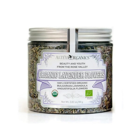 Prírodné vysušené kvietky z levandule 80 g Alteya