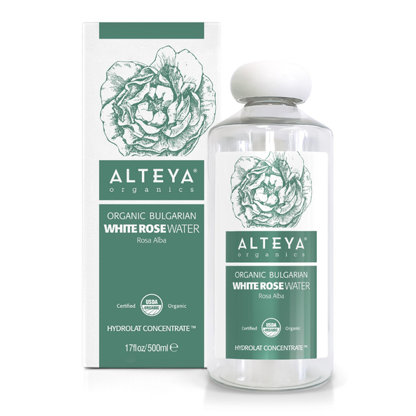 Ružová voda z bielej ruže Bio Alteya 500 ml