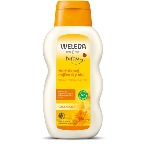 Nechtíkový dojčenský olej Weleda 200 ml