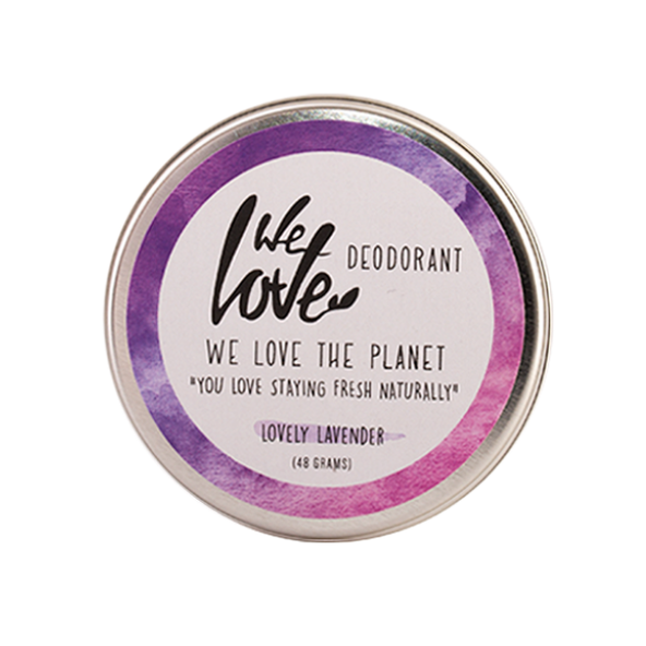 Prírodný krémový deodorant "Lovely lavender" We love the Planet 48 g