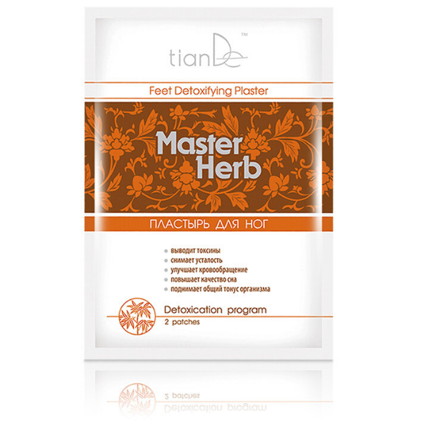 Detoxikačná náplasť na nohy Master Herb TianDe 2 ks