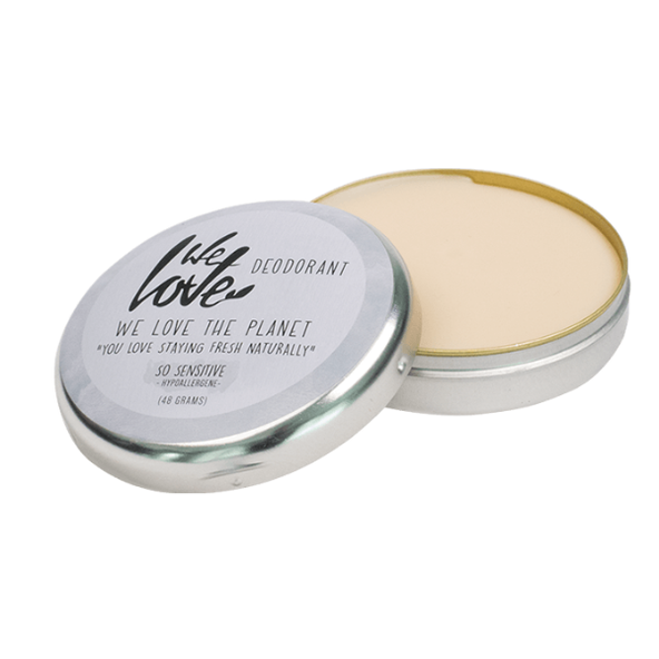 Prírodný krémový deodorant "So Sensitive" We love the Planet 48 g