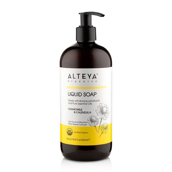Tekuté mydlo Harmanček & Nechtík Bio Alteya Organics 500 ml