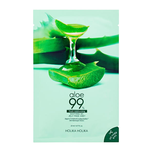 Aloe 99% Hydratačná plátienková maska Holika Holika 23 ml