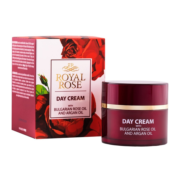 Denný krém s ružovým a argánovým olejom Royal Rose Biofresh 50 ml